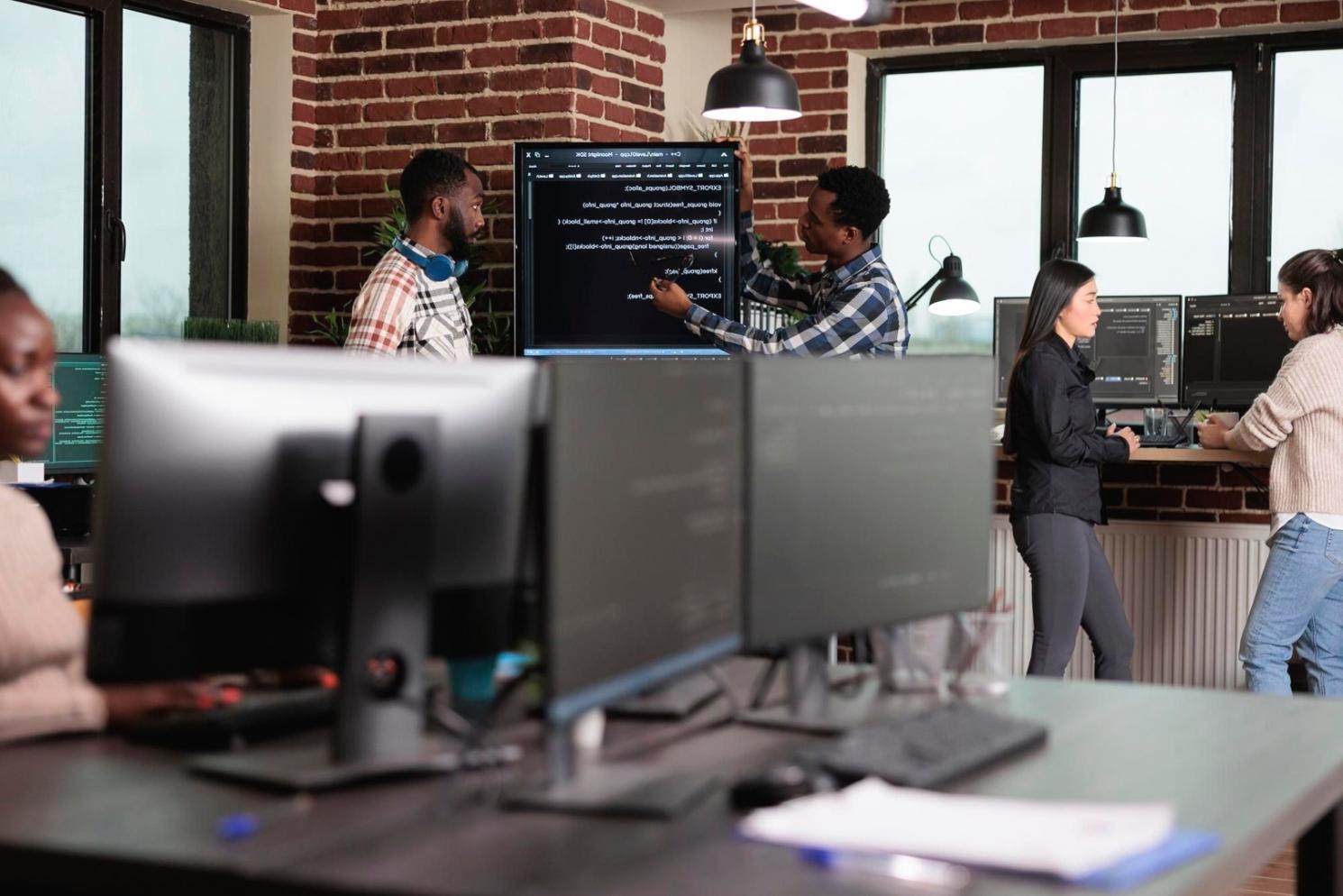 Integration testing dashboard showing system connections